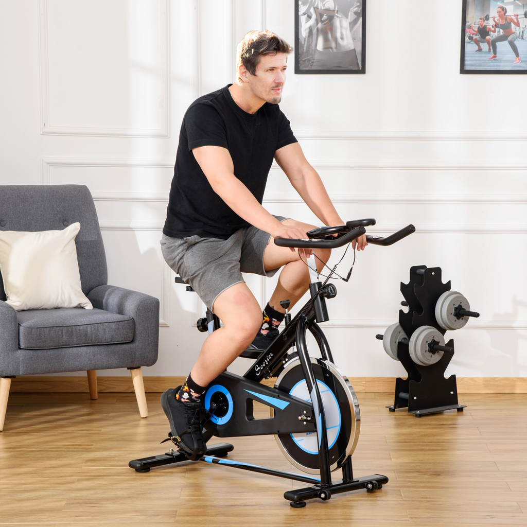 8kg Flywheel Stationary Exercise Bike Indoor Cycling Cardio Workout Bike