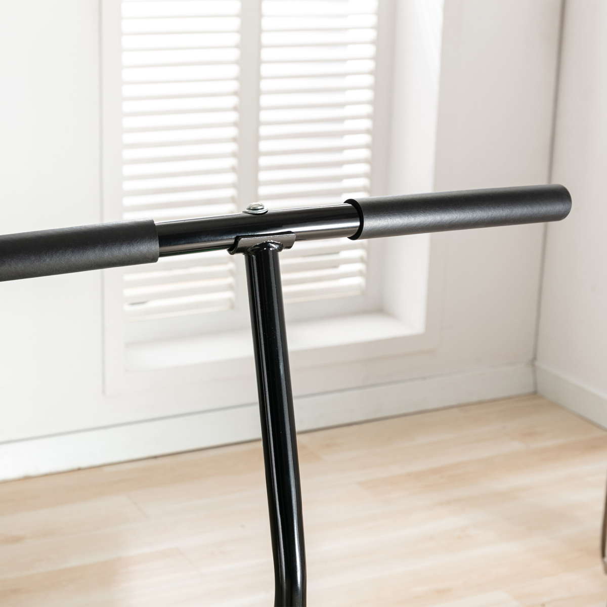 HOMCOM Foldable Trampoline Bouncer Jumper Adjust Handle for Adult Teens - Green