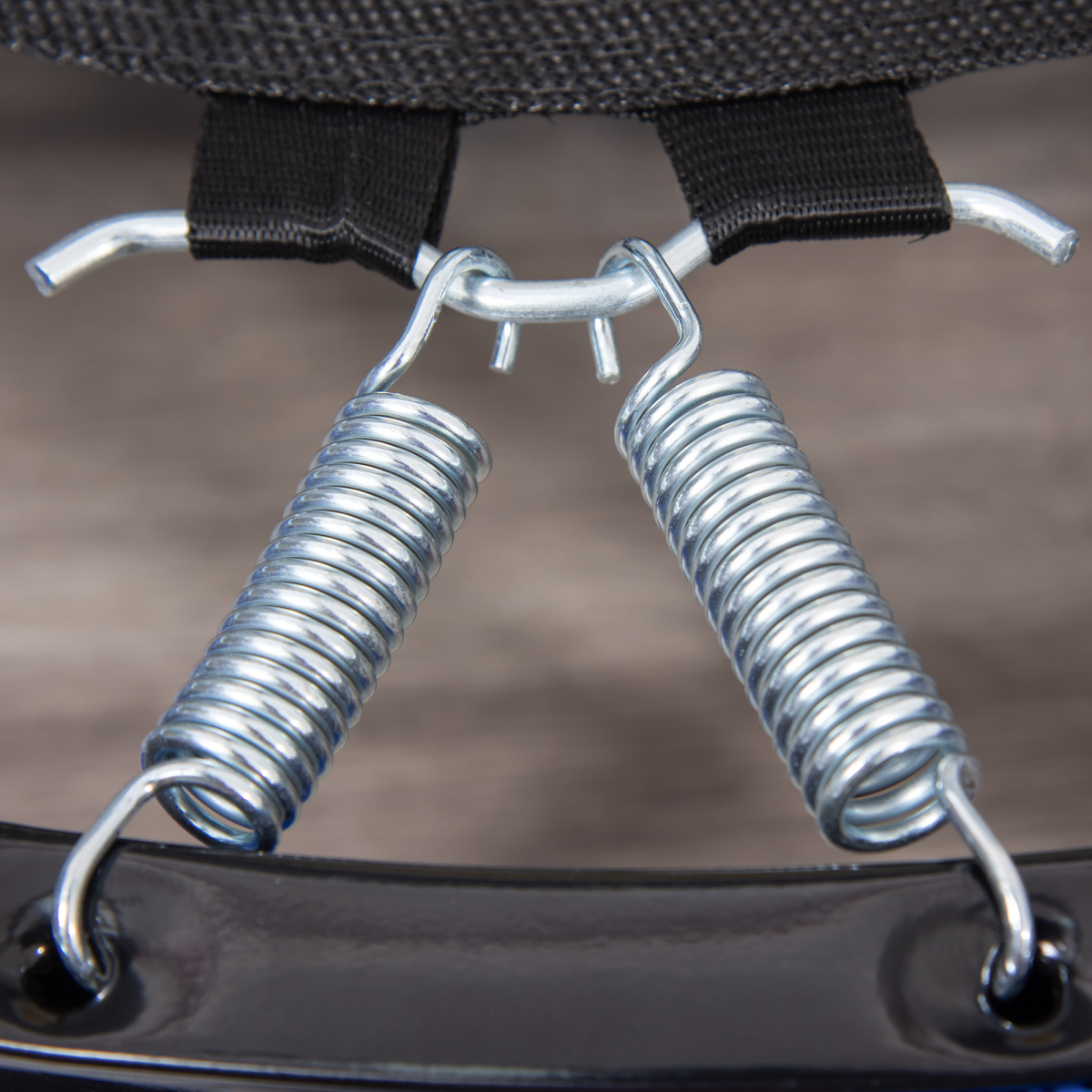 HOMCOM 81cm Fitness Trampoline Exercise, Max Load 100 KG, Blue Black