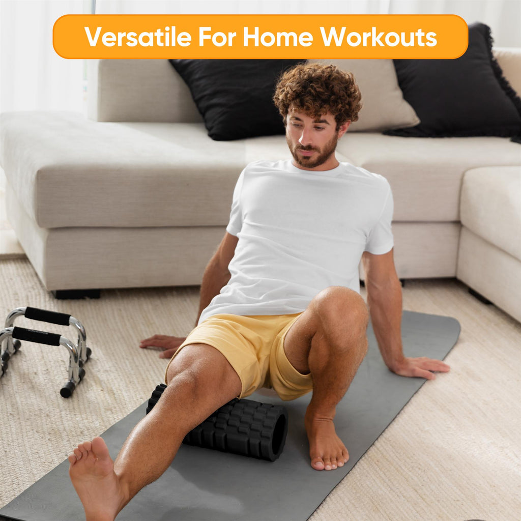 Yoga Foam Roller Black  AS-04045