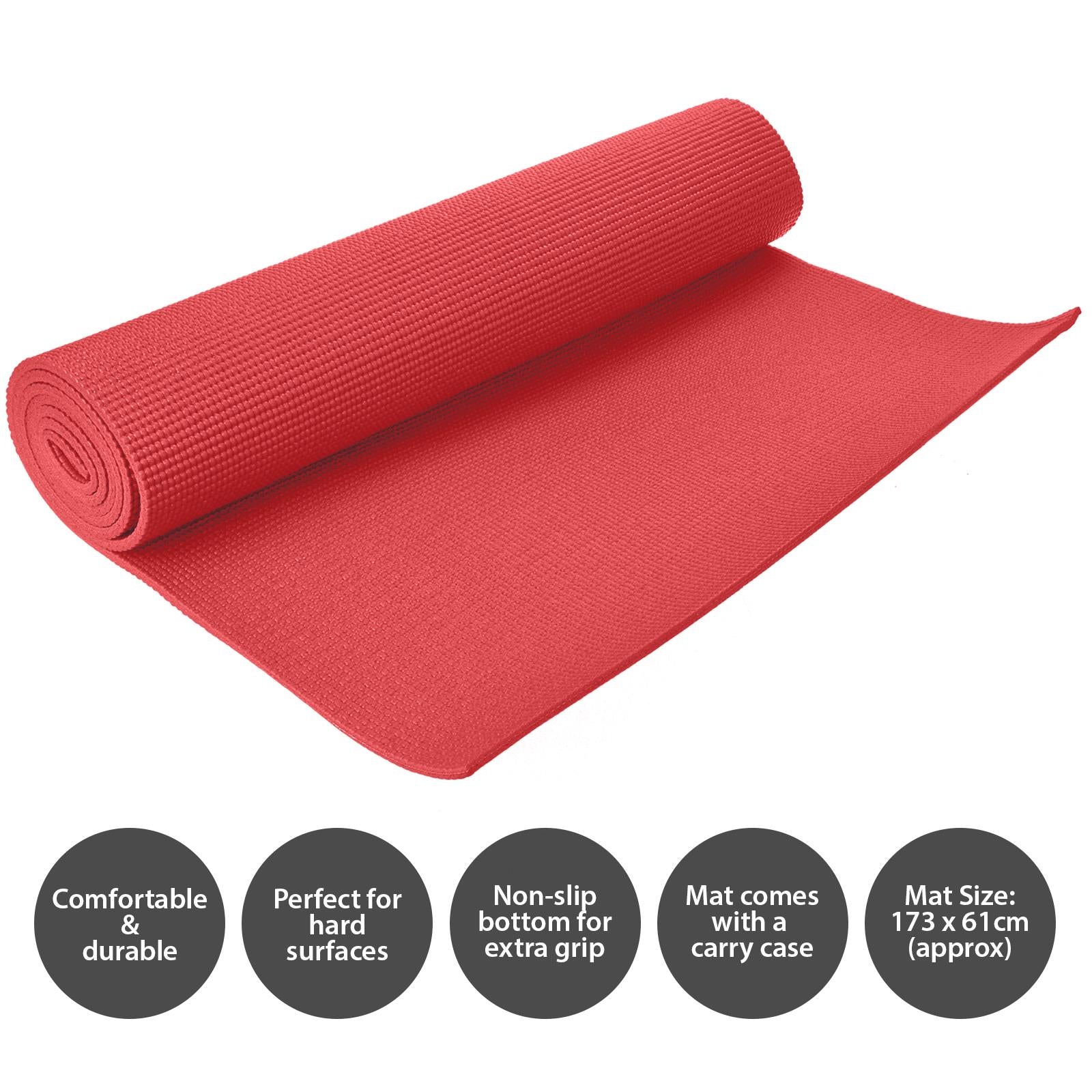 Yoga Mat PINK 3mm | AS-39753 YM-16 5060793240798 5055709839791