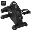 Mini Exercise Bike Portable Pedal Manual Machine Indoor Fitness Black HOMCOM