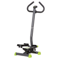 Twister Stepper Height Adjustable Step Machine w/ LCD Screen, Grey HOMCOM