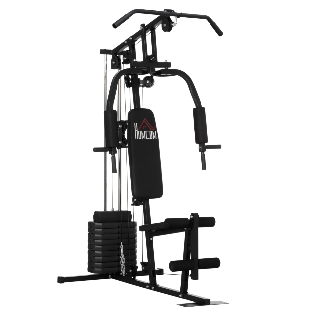 Multifunction Home Gym Machine with 45kg Weights for Full Body Workout HOMCOM
